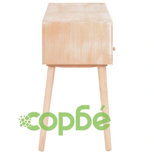 Бюро с 5 чекмеджета, 114x40x75,5 см, масивна борова дървесина ➤ топ цена ➤ sorbe.bg