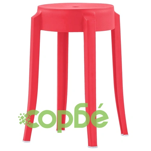 Стифиращи табуретки, 4 бр, многоцветни, пластмаса ➤ топ цена ➤ sorbe.bg