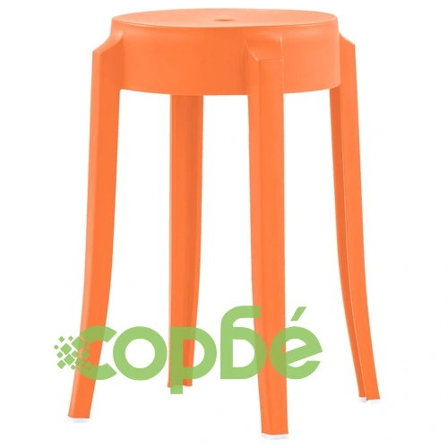 Стифиращи табуретки, 4 бр, многоцветни, пластмаса ➤ топ цена ➤ sorbe.bg
