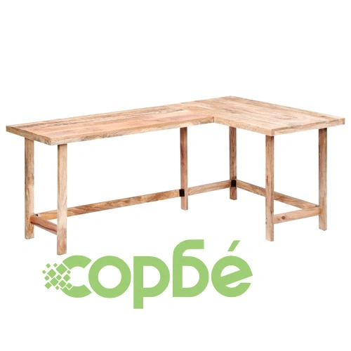 Бюро, 180x120x76 см, мангово дърво масив ➤ топ цена ➤ sorbe.bg