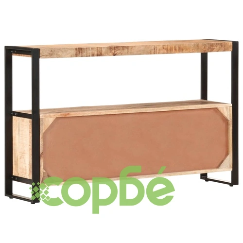 Страничен шкаф, 120x30x75 см, манго масив ➤ топ цена ➤ sorbe.bg