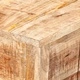 Конзолна маса, 120x35x75 cм, манго масив 