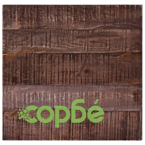 Маса за кафе, 50x50x35 см, мангово дърво масив ➤ топ цена ➤ sorbe.bg