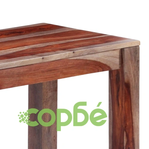 Пейка, 160 см, сива, шишамова дървесина масив ➤ топ цена ➤ sorbe.bg