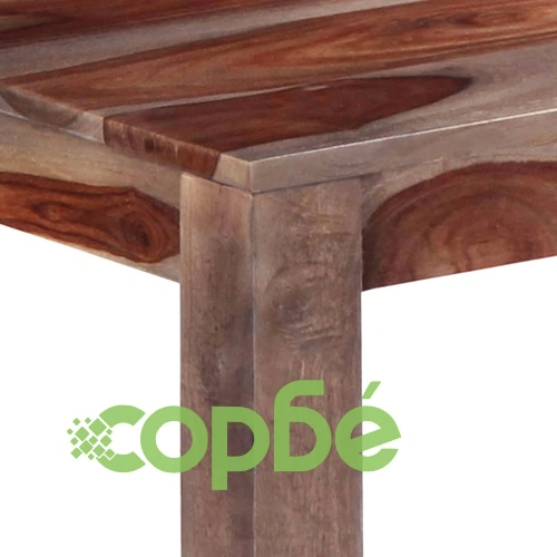 Пейка, 160 см, сива, шишамова дървесина масив ➤ топ цена ➤ sorbe.bg