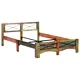 Рамка за легло без матрак, регенерирано дърво масив, 140x200 см