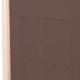 Параван за стая, 5 панела, кафяв, 200x170x4 cм, текстил