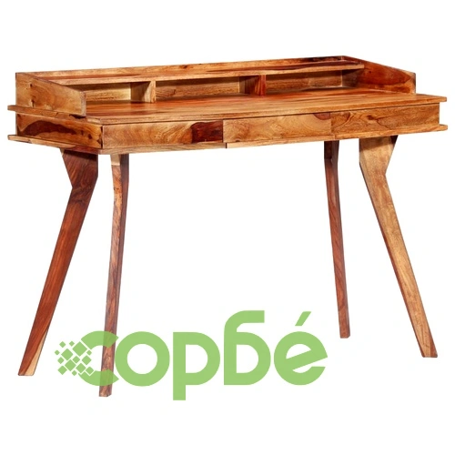 Писалище, 115x50x85 cм, акациево дърво масив ➤ топ цена ➤ sorbe.bg