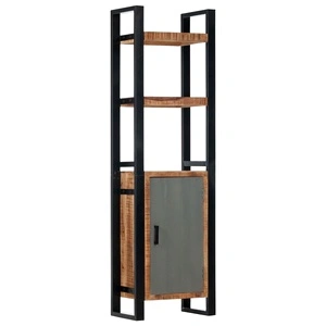 Етажерка за книги, 50x30x170 см, мангово дърво масив