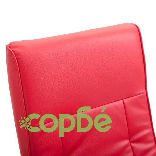 Масажен стол, червен, изкуствена кожа ➤ топ цена ➤ sorbe.bg