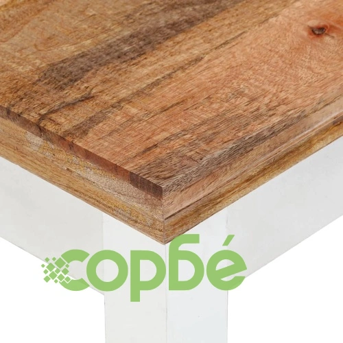 Маса за кафе, 110x50x40 см, мангово дърво масив ➤ топ цена ➤ sorbe.bg