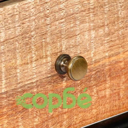 Конзолна маса, 118x30x75 cм, манго масив ➤ топ цена ➤ sorbe.bg