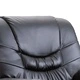 Реклайнер, черен, изкуствена кожа