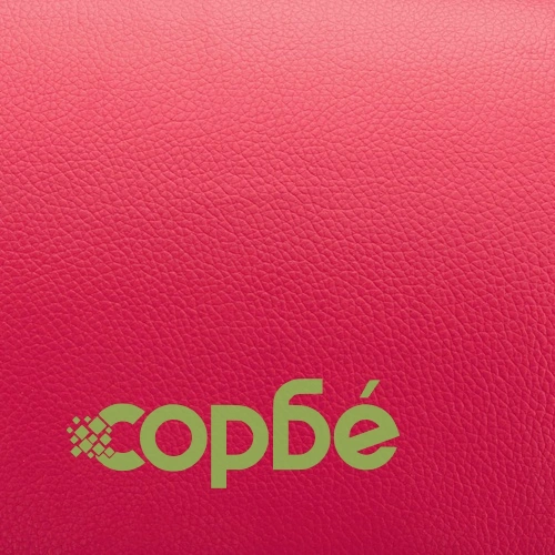 Реклайнер с табуретка, червен, изкуствена кожа ➤ топ цена ➤ sorbe.bg