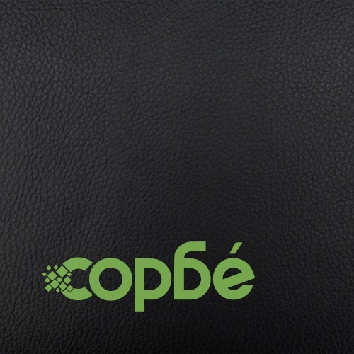 Реклайнер с табуретка, черен, изкуствена кожа ➤ топ цена ➤ sorbe.bg