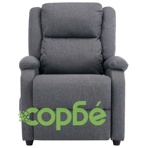 Масажен стол, тъмносив, текстил ➤ топ цена ➤ sorbe.bg