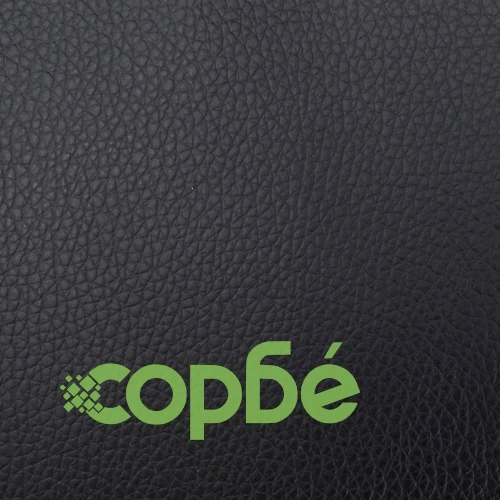 Реклайнер с табуретка, черен, изкуствена кожа ➤ топ цена ➤ sorbe.bg