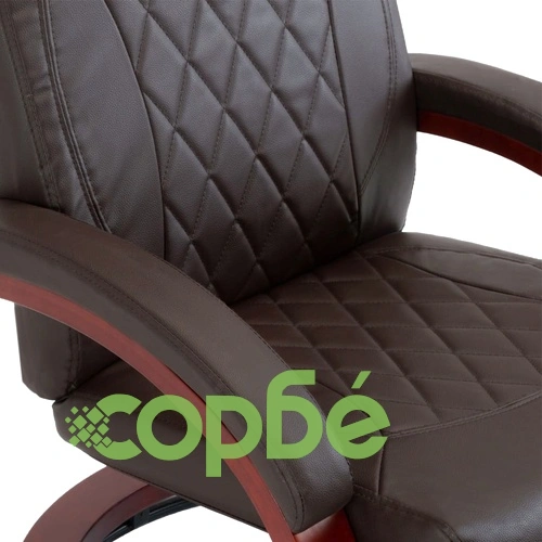 ТВ реклайнер, кафяв, изкуствена кожа ➤ топ цена ➤ sorbe.bg