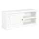 ТВ шкаф, бял, 90x30x40 cм, дърво