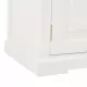 ТВ шкаф, бял, 120x30x40 cм, дърво