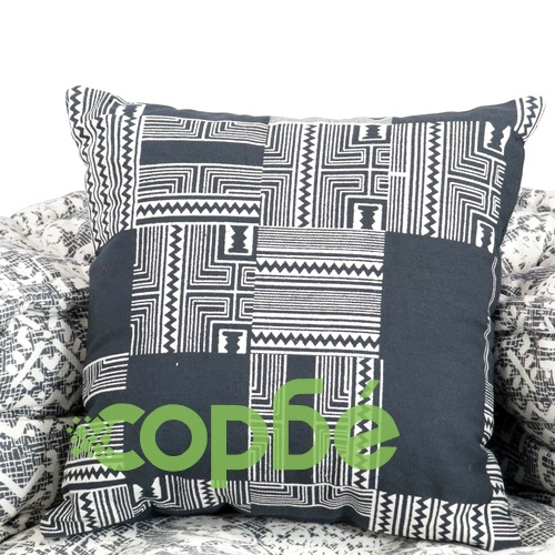 3-местен модулен пуф, светлосив, текстил ➤ топ цена ➤ sorbe.bg