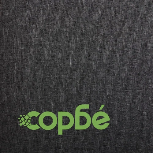 Трапезни столове, 4 бр, тъмносиви, текстил ➤ топ цена ➤ sorbe.bg