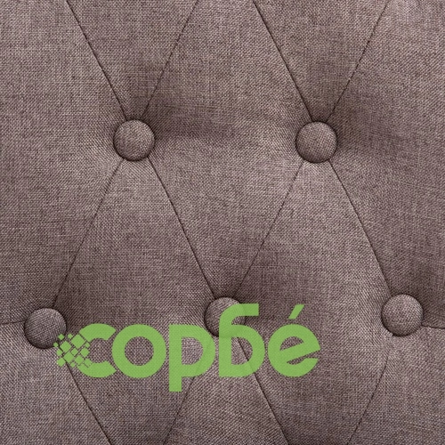 Трапезни столове, 4 бр, таупе, текстил ➤ топ цена ➤ sorbe.bg