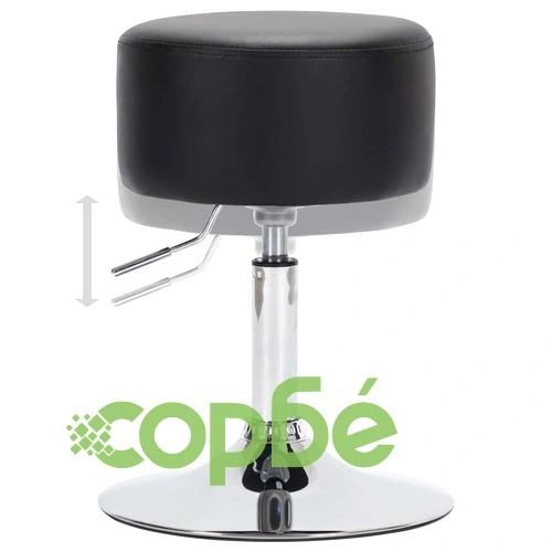 Бар табуретки, 2 бр, черни, изкуствена кожа ➤ топ цена ➤ sorbe.bg