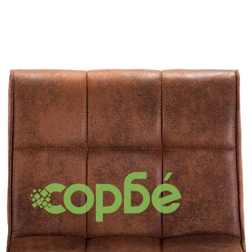 Бар табуретки, 2 бр, кафяви, изкуствен велур ➤ топ цена ➤ sorbe.bg