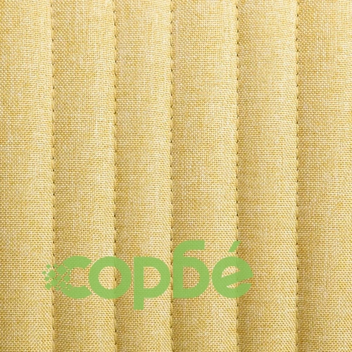 Трапезни столове, 2 бр, зелени, текстил ➤ топ цена ➤ sorbe.bg