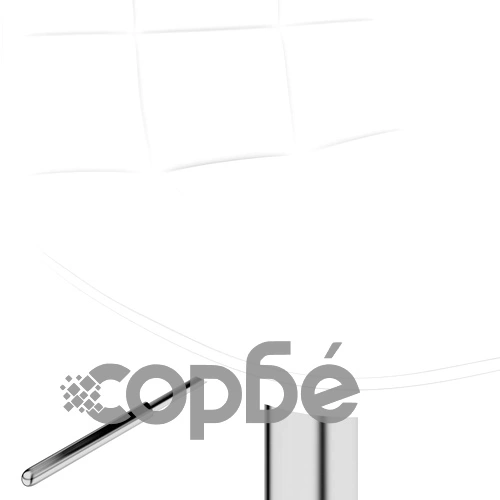Бар табуретки, 2 бр, бели, изкуствена кожа  ➤ топ цена ➤ sorbe.bg