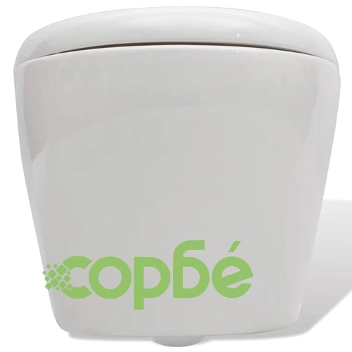 Окачена тоалетна чиния с електрическа седалка, бяла  ➤ топ цена ➤ sorbe.bg