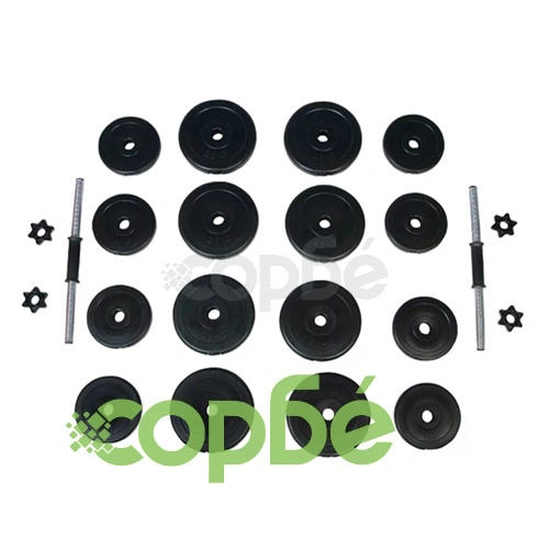 Комплект за домашeн фитнес сгъваема лежанка с щанга и дъмбели ➤ топ цена ➤ sorbe.bg