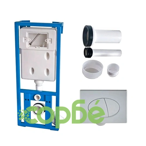 Окачена керамична тоалетна тоалетна черна със скрито казанче ➤ топ цена ➤ sorbe.bg