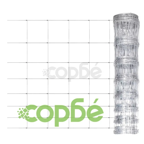 Дворна ограда с колове, поцинковано желязо, 50 м, 100/8/30 ➤ топ цена ➤ sorbe.bg