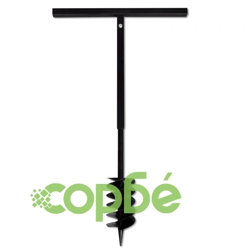 Комплект свредло за земя 120 мм с дръжка и стоманени удължители 17 м ➤ топ цена ➤ sorbe.bg