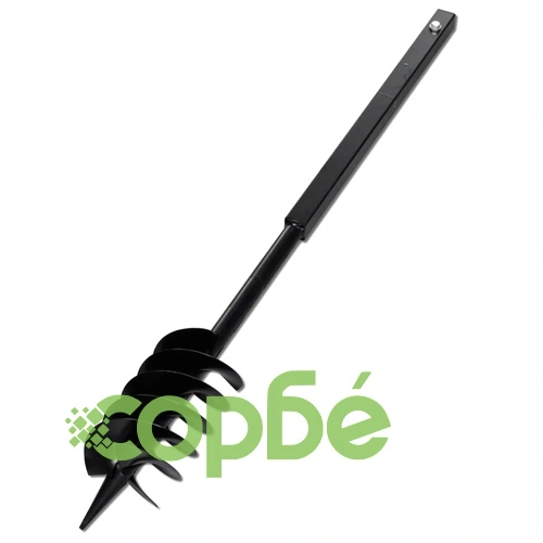 Комплект свредло за земя 150 мм с дръжка и стоманени удължители 5 м ➤ топ цена ➤ sorbe.bg