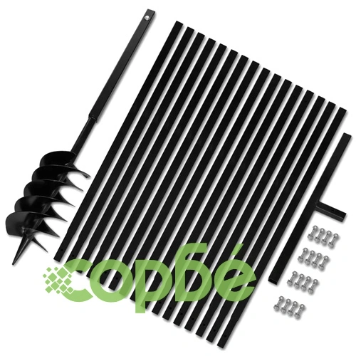 Комплект свредло за земя 150 мм с дръжка и стоманени удължители 17 м ➤ топ цена ➤ sorbe.bg