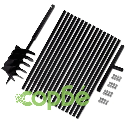 Комплект свредло за земя 200 мм с дръжка и стоманени удължители 17 м ➤ топ цена ➤ sorbe.bg