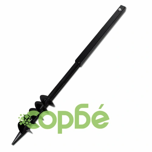 Комплект свредло за земя 80 мм с дръжка и стоманени удължители 9 м ➤ топ цена ➤ sorbe.bg