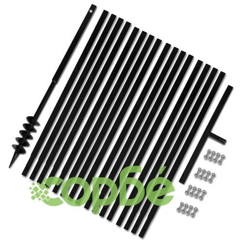 Комплект свредло за земя 80 мм с дръжка и стоманени удължители 17 м ➤ топ цена ➤ sorbe.bg