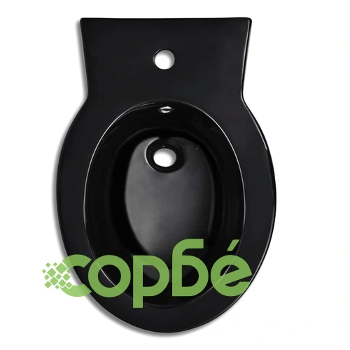 Комплект тоалетна чиния и биде, черен ➤ топ цена ➤ sorbe.bg