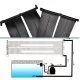 Соларни панели за затопляне на басейн (2 соларни панела в комплекта)