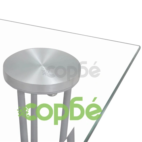 Комплект 4 бр трапезни стола и 1 стъклена маса Slim Line ➤ топ цена ➤ sorbe.bg