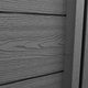 Градински оградни панели, 2 бр, 392 см, сиви
