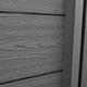 Градински оградни панели, 4 бр, 774 см, сиви