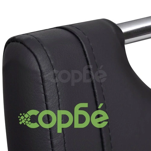 Трапезни столове, 4 бр, черни, изкуствена кожа ➤ топ цена ➤ sorbe.bg