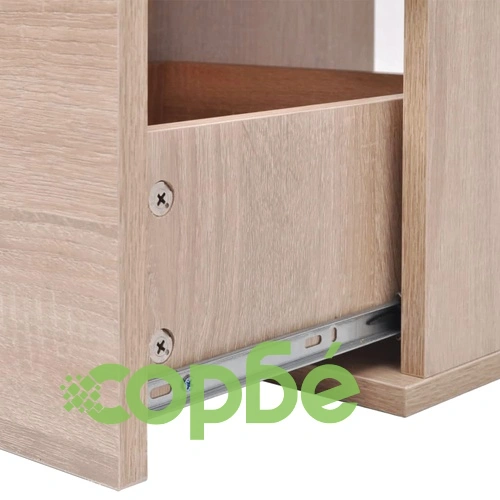 Комплект мебели за баня от 7 части и мивка, бежов цвят ➤ топ цена ➤ sorbe.bg