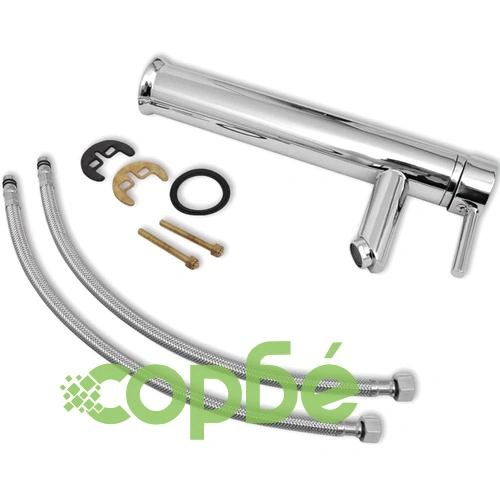 комплект мебели за баня от 9 части с мивки и смесители, бежови ➤ топ цена ➤ sorbe.bg