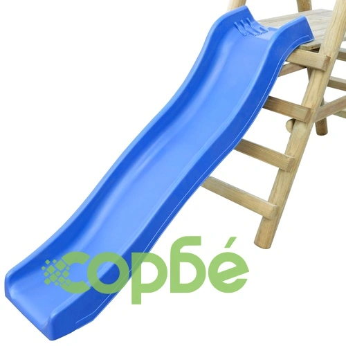Комплект люлки и пързалка, 270x255x210 cм  ➤ топ цена ➤ sorbe.bg
